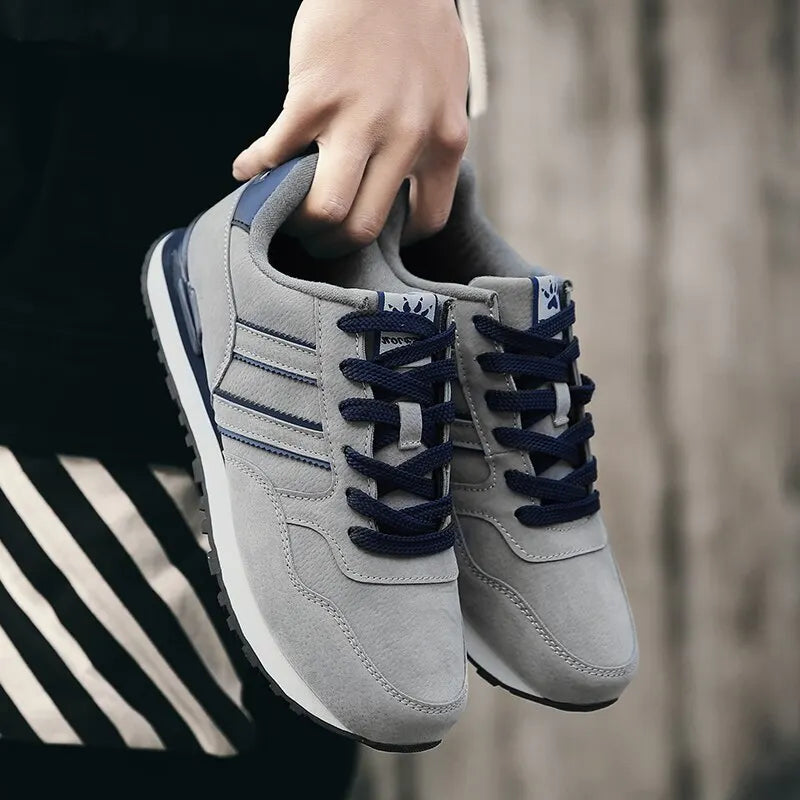 Tênis Casual Masculino Modelo Ultimate Cinza Loja Viego tenis casual tenis casual masculino tenis masculino tenis masculino casual Tênis Casual Masculino Modelo Ultimate