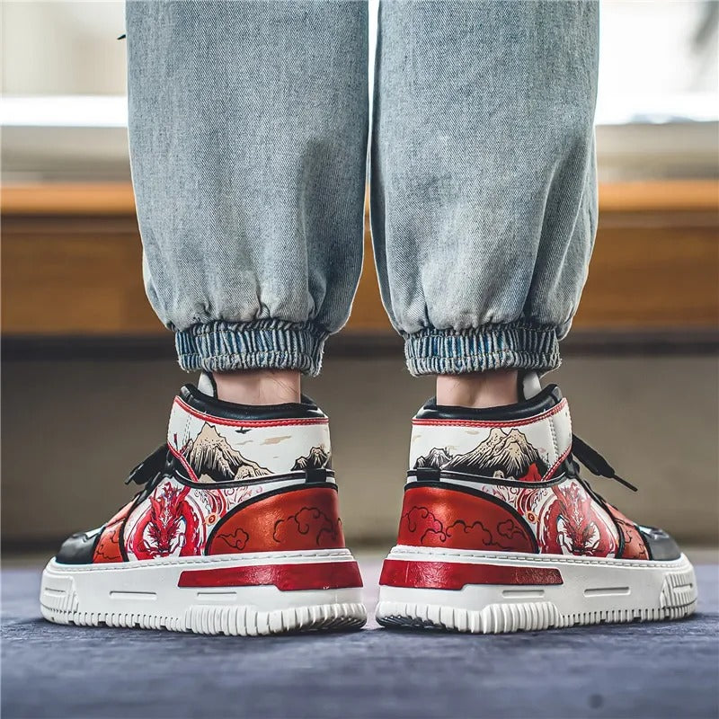 Tênis Masculino Air Dragons Loja Viego calçados masculinos Sapatênis Sapatênis Masculino tenis masculino tenis masculino casual tenis masculino retro Tênis Tênis Casual Masculino Breath tênis casual moderno tênis confortável para homens tênis esportivo masculino tênis leve e resistente Tênis Masculino Air Dragons