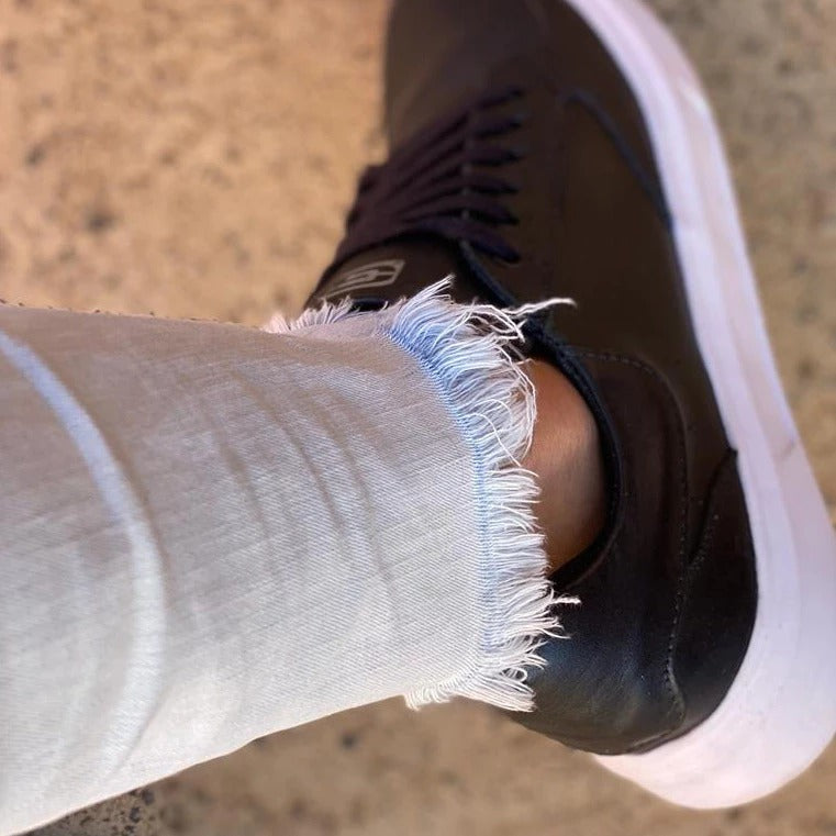Tênis Preto Masculino Casual Sola Alta Sneaker Viego Loja Viego tenis masculino tenis masculino casual tenis preto tenis preto masculino Tênis Tênis Branco Masculino Tênis Preto Masculino Casual Sola Alta Sneaker Viego