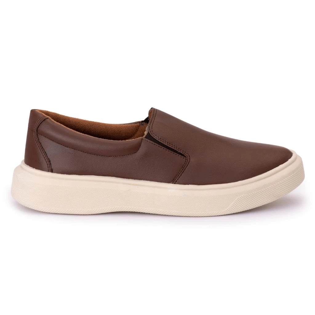 Tênis Sapatenis Masculino Casual Slip On Viego Marrom Loja Viego sapatenis flexíveis sapatenis marrom sapatenis para trabalho tenis masculino tenis masculino casual Tênis tênis confortável masculino tênis marrom couro tênis masculino dia a dia tênis masculino estiloso tênis masculino moda Tênis Sapatenis Tênis Sapatenis Masculino Casual Slip On Viego
