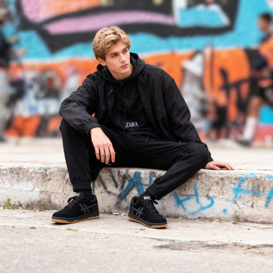 Tênis Masculino Casual Nyc Skatista Viego Loja Viego tenis masculino tenis masculino casual Tênis tênis confortável masculino Tênis Masculino Casual Nyc Skatista Viego tênis masculino dia a dia tênis masculino estiloso