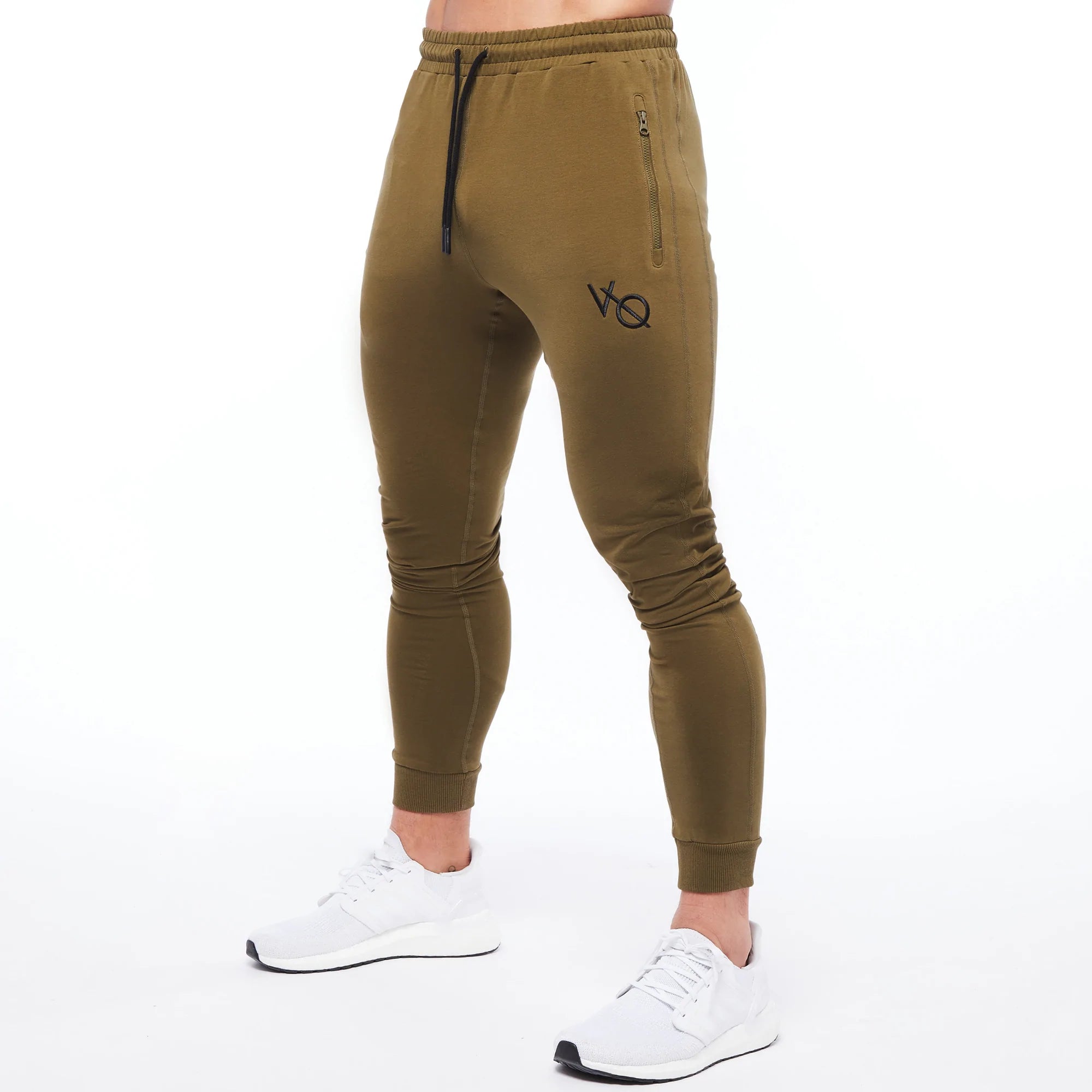 CALÇA JOGGER ACETINADA - Caqui