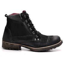 Bota Masculina Couro Casual Preto Preto Loja Viego bota bota coturno masculino bota de couro bota de couro masculina bota masculina bota masculina casual bota masculina couro Bota Masculina Couro Legitimo Casual Café bota masculina de couro