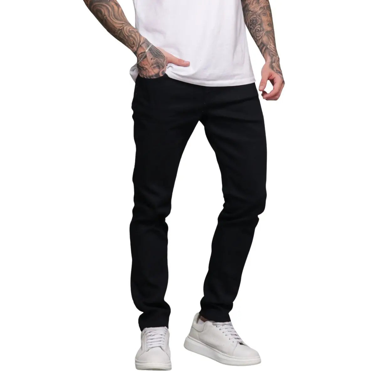 Calça Jeans Masculina Preta Modelo All Black Preto Loja Viego calça calça jeans masculina calça jeans masculina com elastano calça jeans masculina preta Calça Jeans Masculina Preta Modelo All Black calça jeans masculina reta calça jeans masculina slim calça jeans masculina social calça jeans masculina tradicional