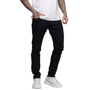 Calça Jeans Masculina Preta Modelo All Black Preto Loja Viego calça calça jeans masculina calça jeans masculina com elastano calça jeans masculina preta Calça Jeans Masculina Preta Modelo All Black calça jeans masculina reta calça jeans masculina slim calça jeans masculina social calça jeans masculina tradicional