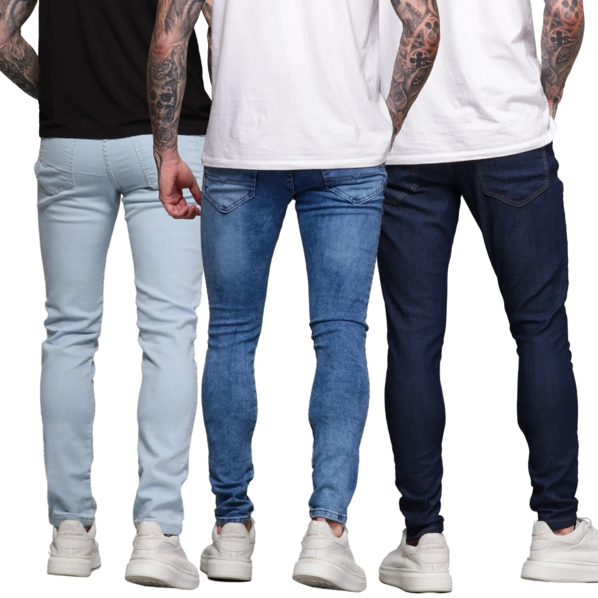 Kit 3 Calças Jeans Masculina - Combo Viego Premium Loja Viego calça calça jeans masculina calça jeans masculina azul claro calça jeans masculina com elastano calça jeans masculina na promoção calça jeans masculina social Kit 3 Calças Jeans Masculina - Combo Viego Premium mais vendidos promoção calça jeans