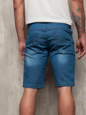 Bermuda Jeans Masculina com Lycra Urbano Loja Viego bermuda jeans Bermuda Jeans Casual bermuda jeans masculina Bermuda Jeans Masculina com Lycra Urbano bermuda masculina jeans short jeans masculino
