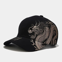 Boné Masculino Dragon Chinese Preto Loja Viego bone masculino bone masculino original boné boné ajustável Boné Beisebol boné black rebel boné casual masculino boné com aba curva boné estilo masculino Boné Masculino aba curva Boné Masculino Dragon Chinese boné preto masculino boné streetwear boné urbano