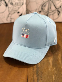 Boné New York Azul Claro NYC Strapback Azul Claro Loja Viego bone new era bone yankees bones ny original bones nyc boné boné da ny Boné New York Boné New York Azul Claro NYC Strapback bonés ny new era boné