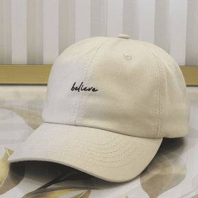 Boné Beisebol Minimalista Believe Loja Viego bone masculino bone masculino original boné boné aba reta masculino Boné Beisebol Boné Beisebol Minimalista Believe