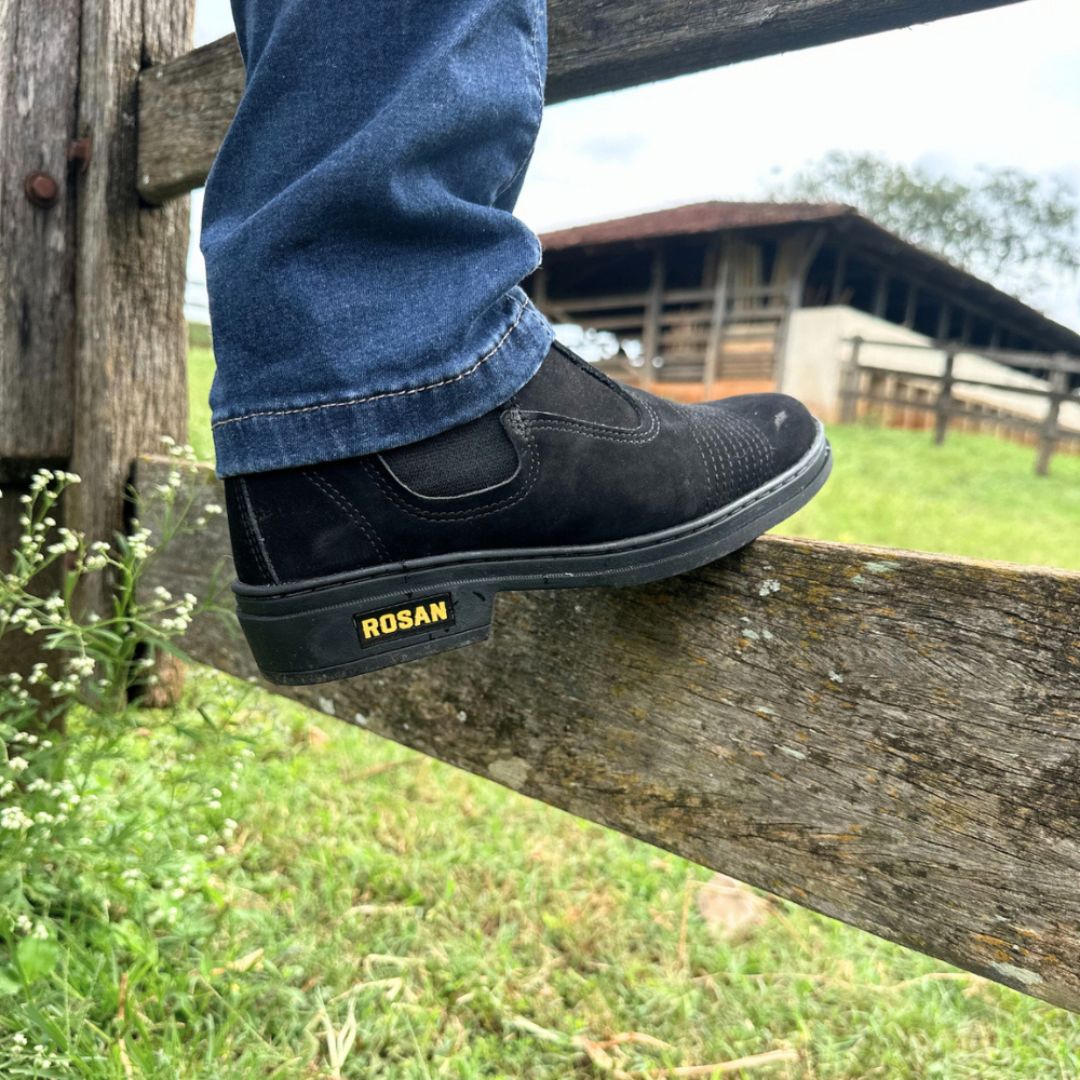 Bota Masculina Trabalho Couro Nobuck Preta Loja Viego bota masculina bota masculina trabalho Bota Masculina Trabalho Couro Nobuck Preta bota para trabalho Botas