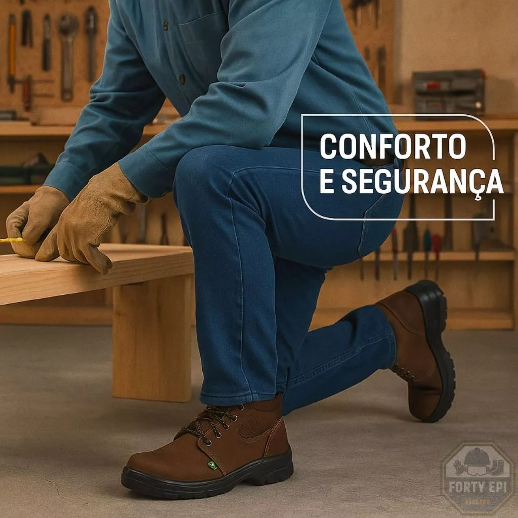 Bota Masculina Trabalho Segurança Modelo Ecosafety Loja Viego Bota de Segurança bota masculina bota masculina trabalho Bota Masculina Trabalho Segurança Modelo Ecosafety bota para trabalho Botas