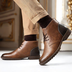 Bota Masculino de Couro Marrom Timber Viego