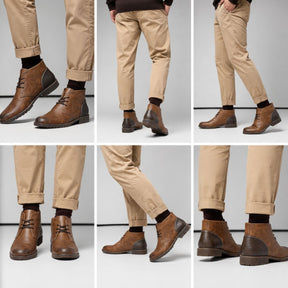 Bota Masculino de Couro Marrom Timber Viego