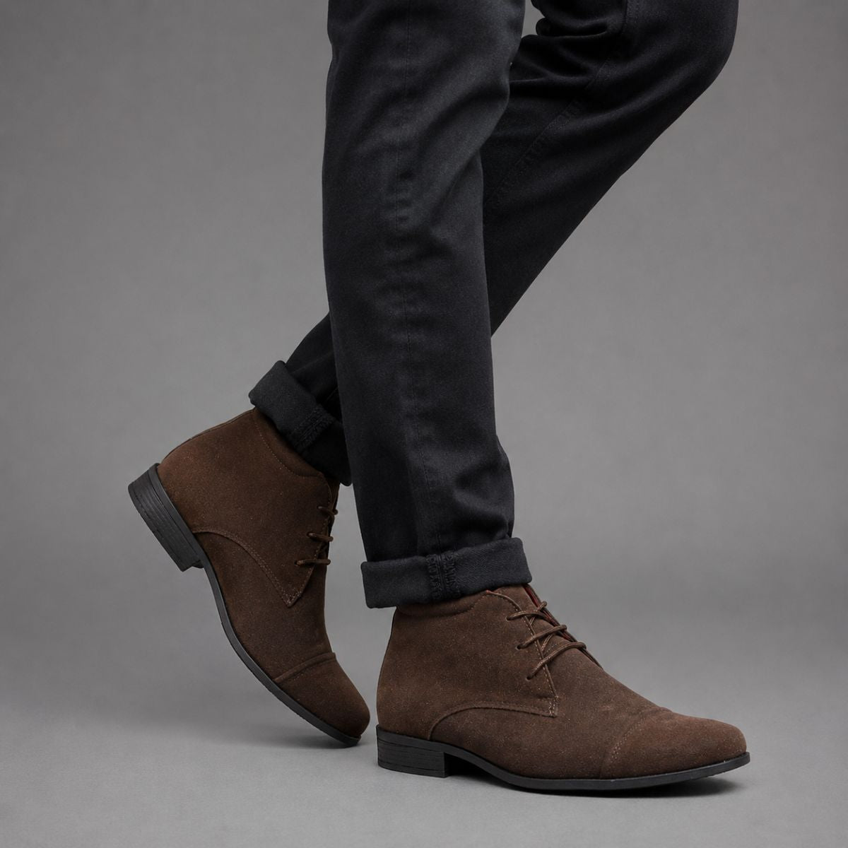 Bota Social Masculina de Camurça Viego Loja Viego