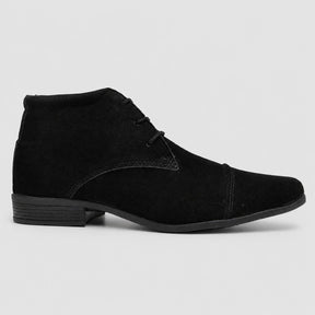 Bota Social Masculina de Camurça Viego Preto Loja Viego