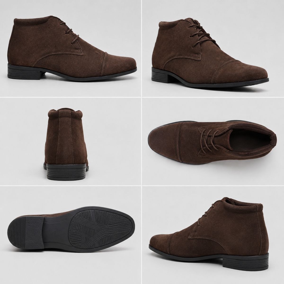 Bota Social Masculina de Camurça Viego Loja Viego