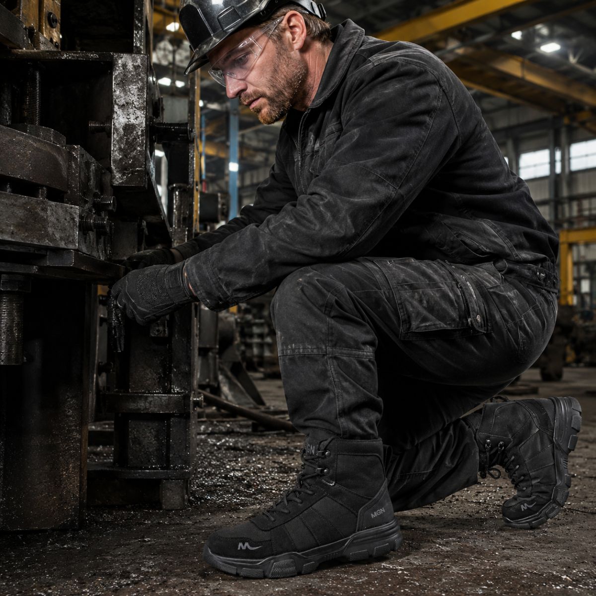 Bota para Trabalho Masculina Anti-perfuração Viego