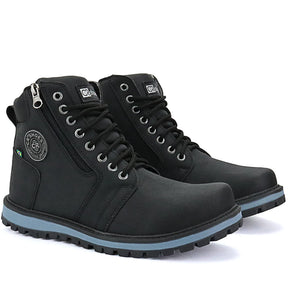 Bota Casual Masculina CR com Zíper Lateral Preto Loja Viego bota bota casual masculina Bota Casual Masculina CR com Zíper Lateral bota casual masculina democrata bota casual masculina marrom bota casual masculina preta bota masculina Botas botas casual masculina