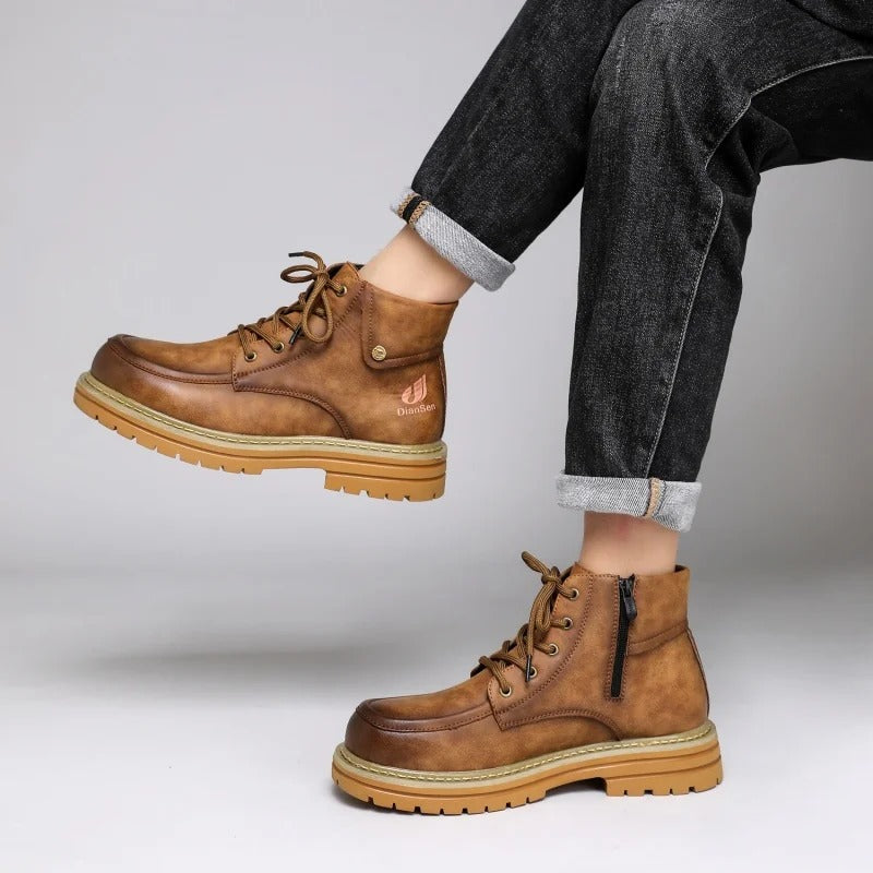 Bota Masculina Couro Marrom Orion Loja Viego bota casual masculina bota confortável para homens bota de couro Bota de couro legítimo Bota de couro marrom bota de couro masculina bota elegante masculina bota marrom masculina de alta qualidade. bota masculina Bota masculina couro marrom Bota Masculina Couro Marrom Orion bota masculina resistente bota masculina vintage Bota rústica masculina Botas Calçados masculinos de qualidade calçados masculinos em couro