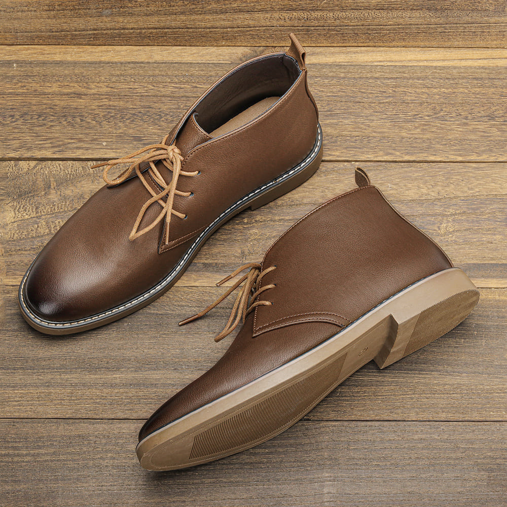 Bota Masculina Couro Marrom Orion Loja Viego