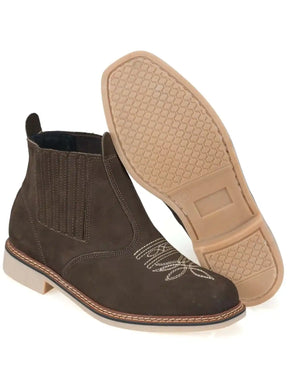 Bota Botina Country Masculina em Couro Marrom Loja Viego Bota Botina Country Masculina em Couro Marrom bota country bota country texana bota masculina bota masculina country
