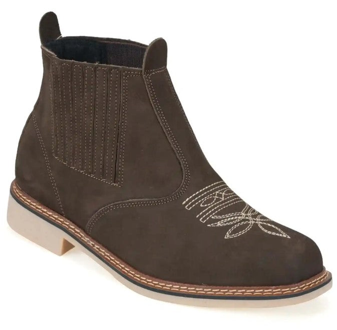 Bota Botina Country Masculina em Couro Marrom Loja Viego Bota Botina Country Masculina em Couro Marrom bota country bota country texana bota masculina bota masculina country