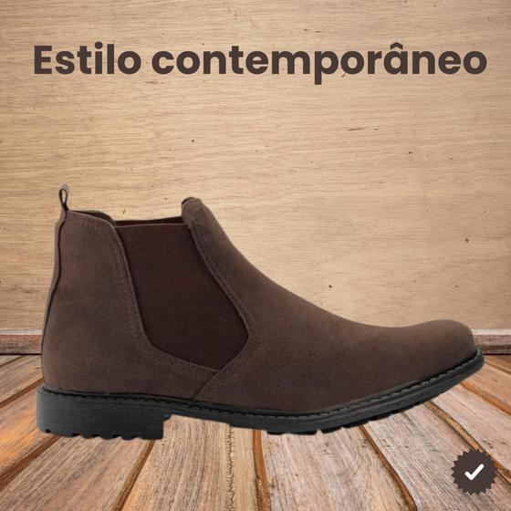 Bota Chelsea Masculina Para Trabalho Clássica Loja Viego Bonita Masculina Chelsea bota Bota chelsea Bota chelsea couro bota chelsea masculina look Bota Chelsea Masculina Para Trabalho Clássica bota chelsea masculina tratorada botina chelsea