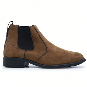 Bota Chelsea Masculino de Camurça Light Brown 44 Loja Viego bota Bota chelsea Bota chelsea couro bota chelsea masculina look Bota Chelsea Masculina Para Trabalho Clássica Bota Chelsea Masculino de Camurça Light Brown bota masculina