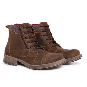 Bota Masculina Cano Alto Com Ziper - Martin Loja Viego