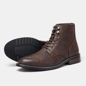 Bota de Couro Masculina American loja viego