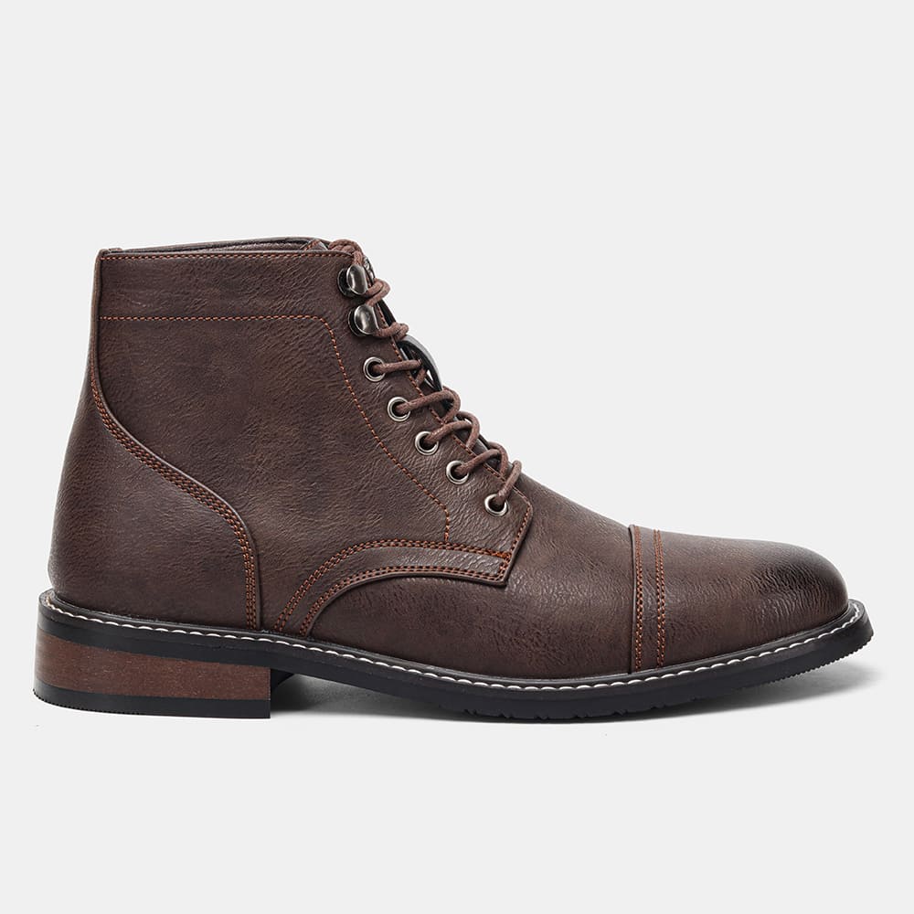 Bota de Couro Masculina American loja viego