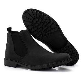 Botina Chelsea Masculina em Couro Slim Preto Loja Viego Bonita Masculina Chelsea bota Bota chelsea Bota chelsea couro bota chelsea masculina look Bota Chelsea Masculina Para Trabalho Clássica bota chelsea masculina tratorada botina chelsea Botina Chelsea Masculina em Couro Slim