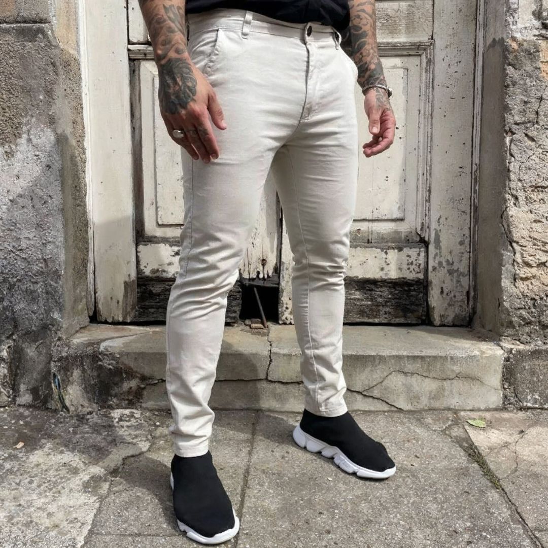 Calça Alfaiataria Masculina Bege Viego Loja Viego alfaiataria masculina calça alfaiataria masculina Calça Alfaiataria Masculina Bege Viego calça alfaiataria sarja calça alfaiataria skinny calça alfaiataria slim calça de alfaiataria calça social masculina melhores marcas de calça alfaiataria masculina