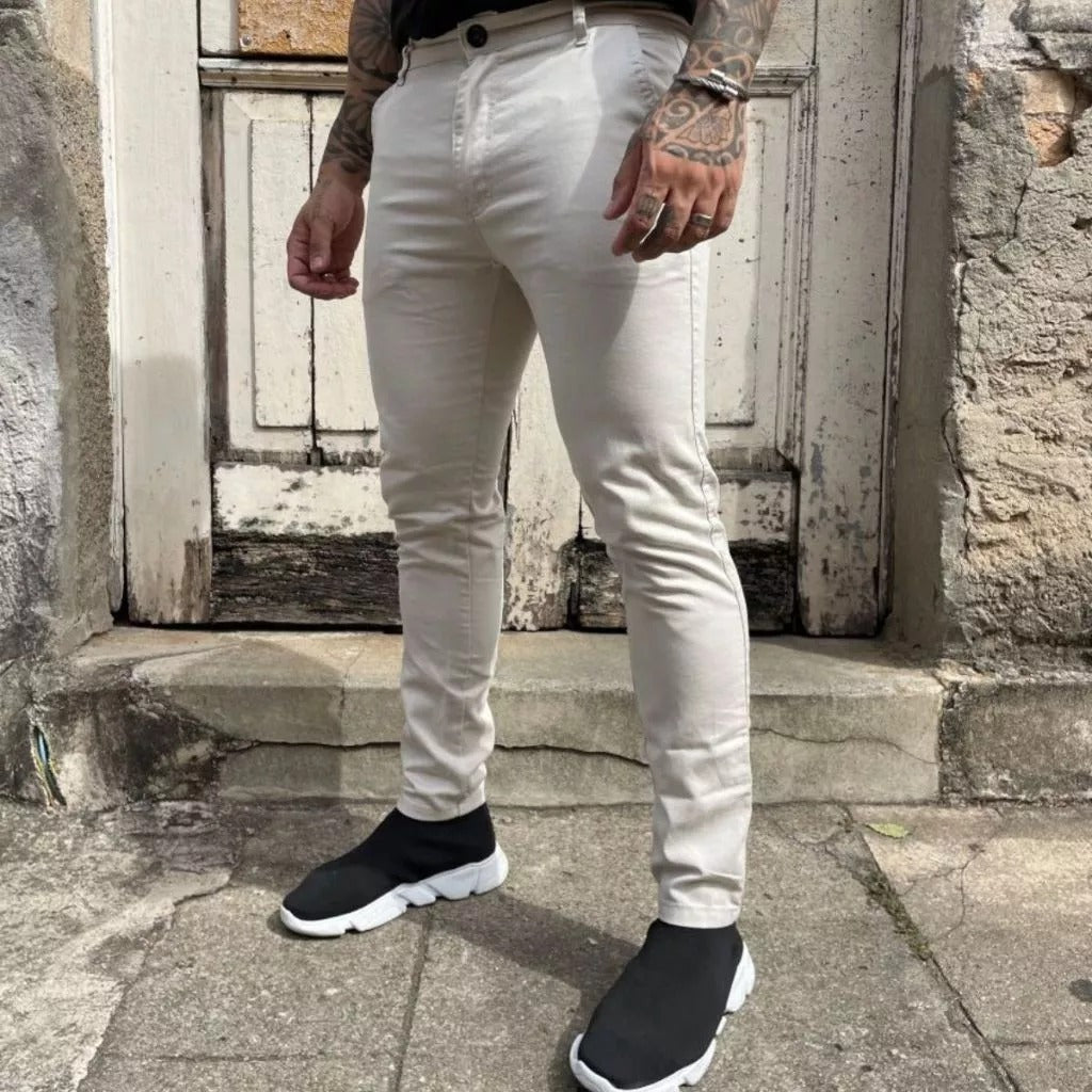 Calça Alfaiataria Masculina Bege Viego Loja Viego alfaiataria masculina calça alfaiataria masculina Calça Alfaiataria Masculina Bege Viego calça alfaiataria sarja calça alfaiataria skinny calça alfaiataria slim calça de alfaiataria calça social masculina melhores marcas de calça alfaiataria masculina