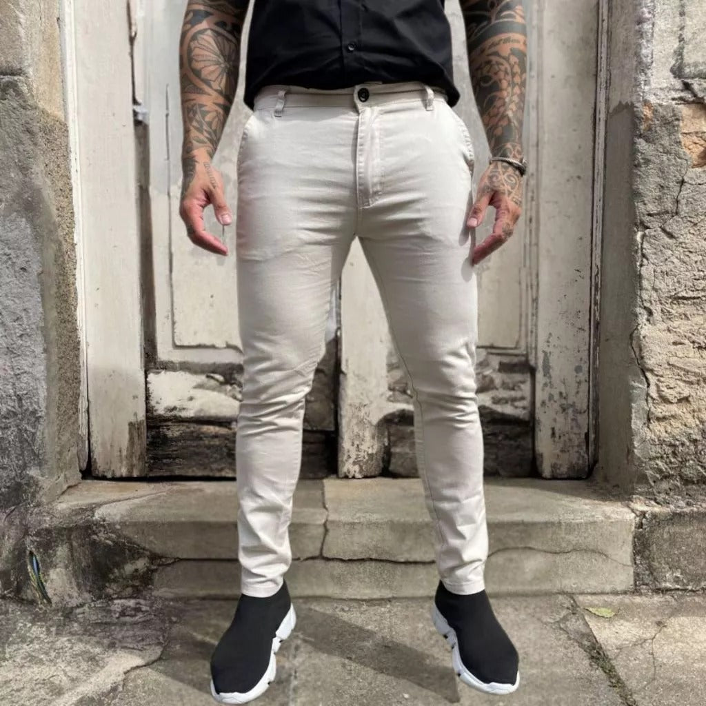 Calça Alfaiataria Masculina Bege Viego Loja Viego alfaiataria masculina calça alfaiataria masculina Calça Alfaiataria Masculina Bege Viego calça alfaiataria sarja calça alfaiataria skinny calça alfaiataria slim calça de alfaiataria calça social masculina melhores marcas de calça alfaiataria masculina