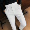 Calça Alfaiataria Masculina Branca Smoking
