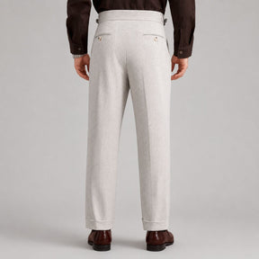 Calça Alfaiataria Masculino Bege Aspect Viego Loja Viego