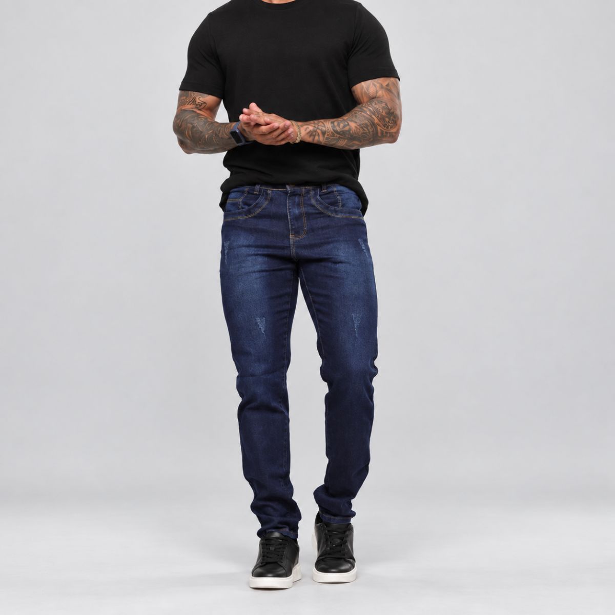 Calça Jeans Masculina Slim Fit Viego Elegance