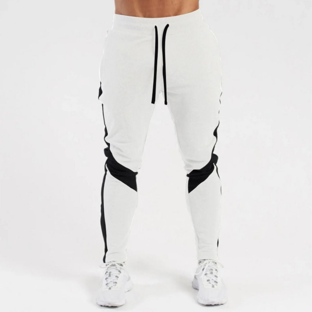 Calça Masculina Esportiva para Academia Flex Viego Branco Loja Viego calça academia calça de academia masculina Calça esportiva masculina preta Calça fitness masculina respirável Calça Jogger calça jogger masculina calça jogger para homem Calça Masculina Esportiva para Academia Flex Viego Calça masculina para academia Melhor calça masculina para treinos Roupas para academia masculina