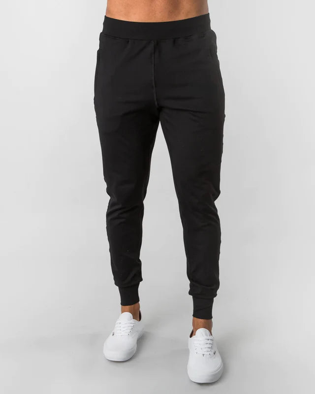 Calça Esportiva Masculina Sport Preto loja viego calça esportiva Calça Esportiva Masculina Sport Calça Jogger Masculina para Treinar calça para academia masculina