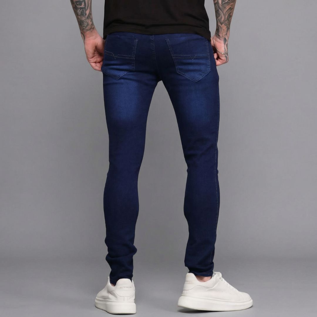 Calça Jeans Masculina Escura Modelo Urban loja viego calça calça jeans masculina calça jeans masculina com elastano calça jeans masculina escura Calça Jeans Masculina Escura Modelo Urban calça jeans masculina social