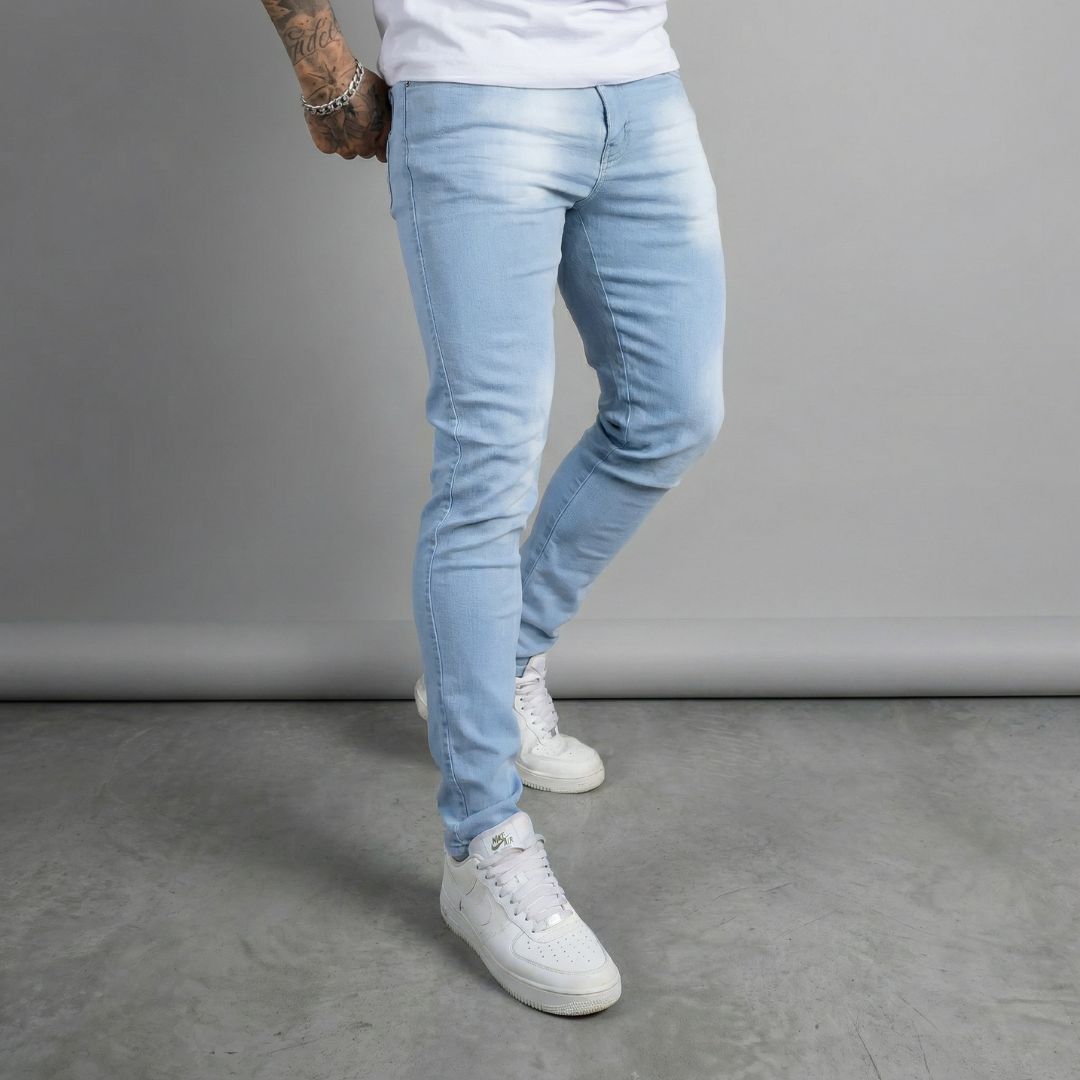 Calça Jeans Masculina Slim Clara com Elastano Loja Viego
