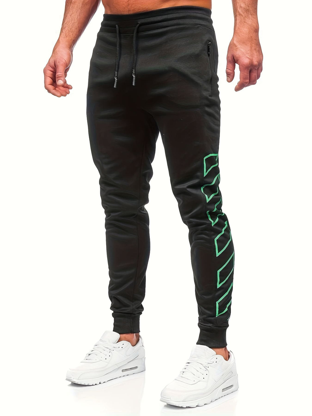 Calça Masculina para Academia Green Sport Preto Loja Viego calça esportiva calça esportiva masculina Calça esportiva masculina preta Calça fitness masculina respirável calça jogger masculina Calça Jogger Masculina para Treinar calça jogger para homem calça masculina academia Calça masculina para academia Calça Masculina para Academia Green Sport calça para treinar Melhor calça masculina para treinos Roupas para academia masculina