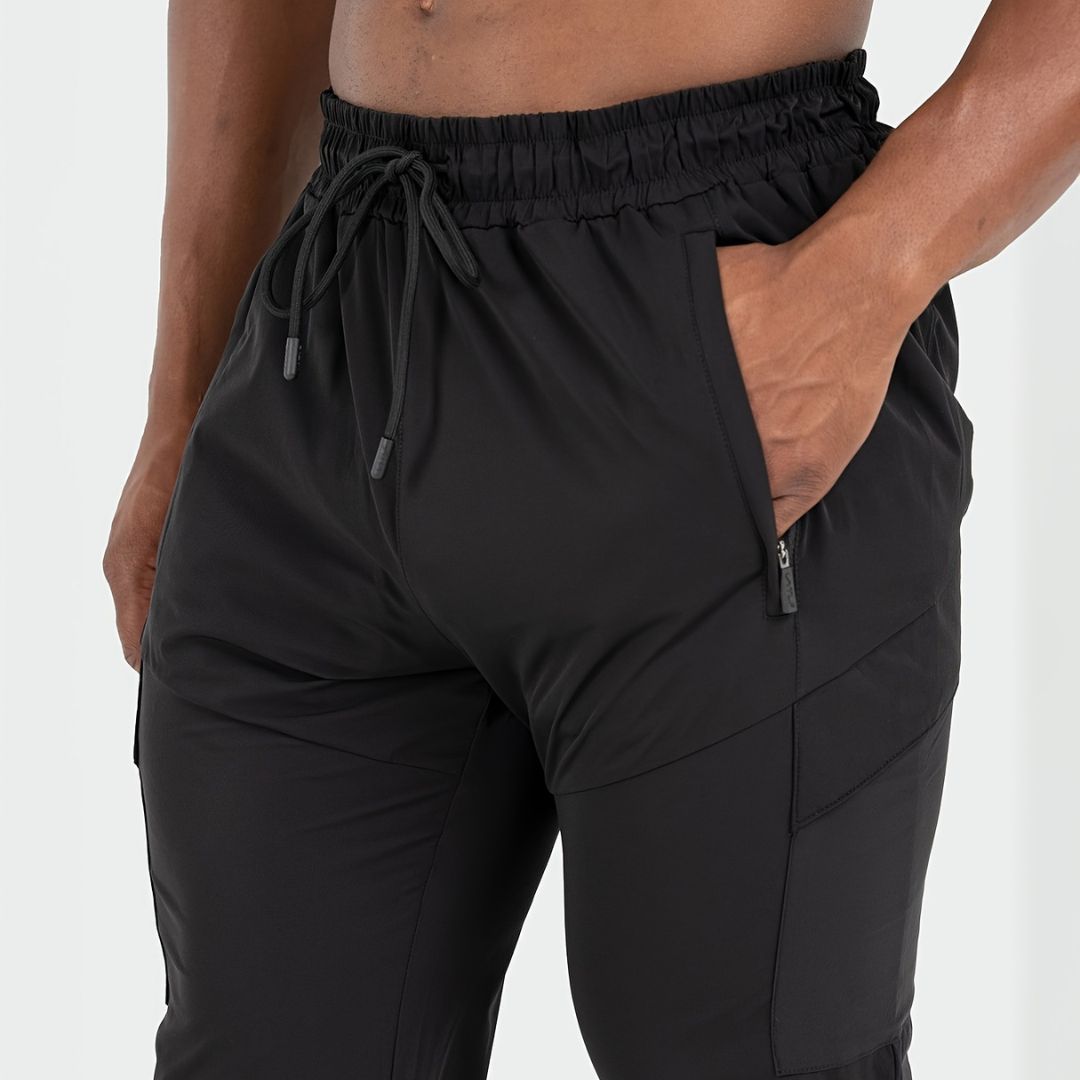 Calça Masculina para Academia Sport Black Loja Viego calça academia calça de academia masculina Calça esportiva masculina preta Calça fitness masculina respirável Calça Jogger calça jogger masculina calça jogger para homem Calça masculina para academia Calça Masculina para Academia Sport Black Melhor calça masculina para treinos Roupas para academia masculina