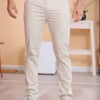 Calça Alfaiataria Masculina Bege Confort Viego
