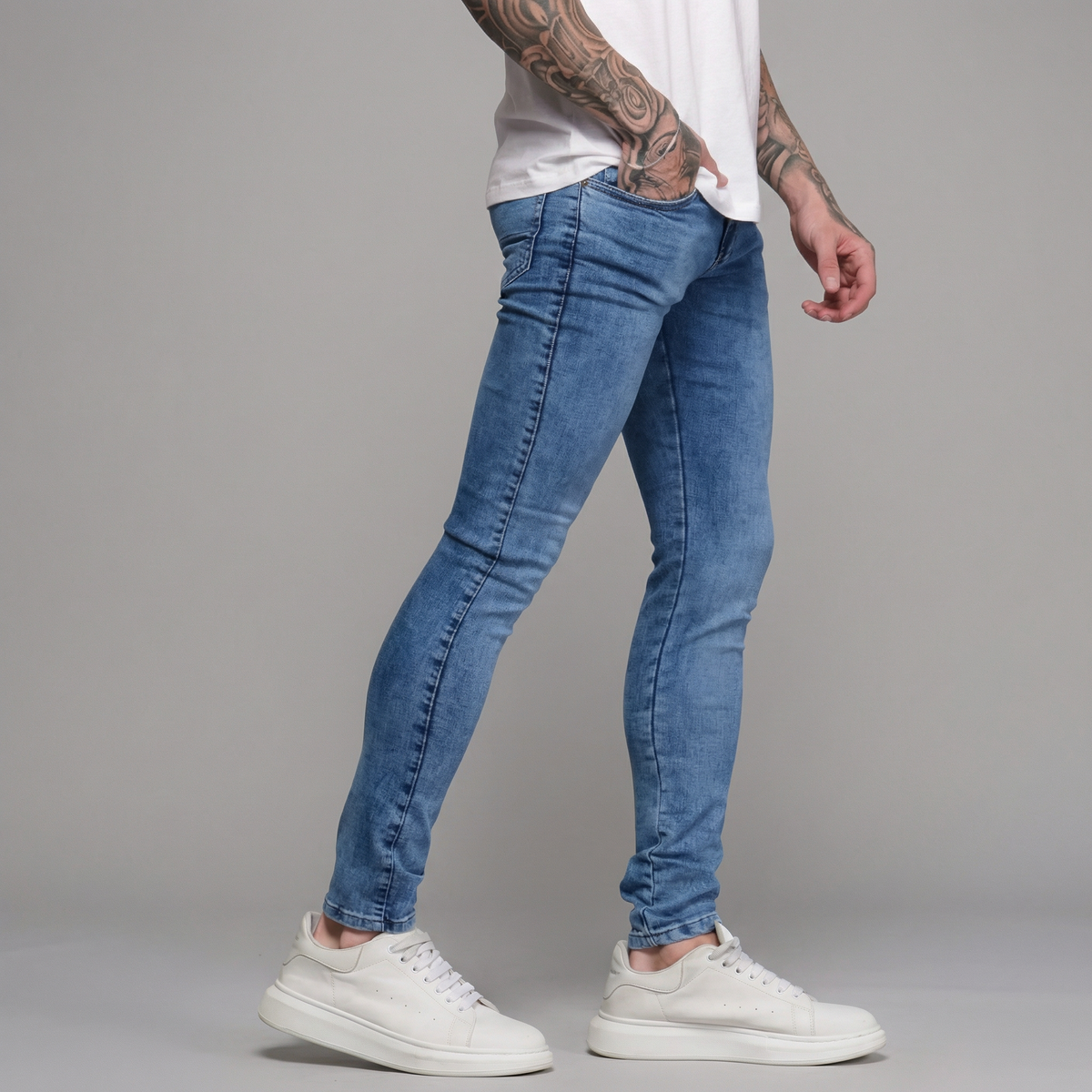 Calça Jeans Masculina Azul Claro Urban Loja Viego