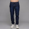 Calça Jeans Masculina Jogger Azul Escuro - Invictus