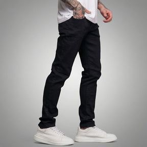 Calça Jeans Masculina Preta Modelo All Black Loja Viego