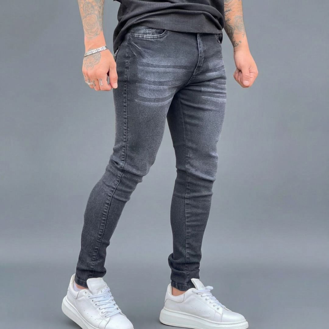 Calça Jeans Masculina Skinny Riscada Viego 48 Loja Viego